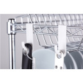 3 Tiers Chrom Metalldraht Küche Dish Halter Rack mit Patent